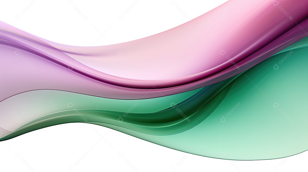 Fundo ondulado em 3D