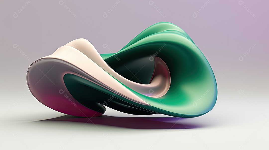 Fundo ondulado em 3D