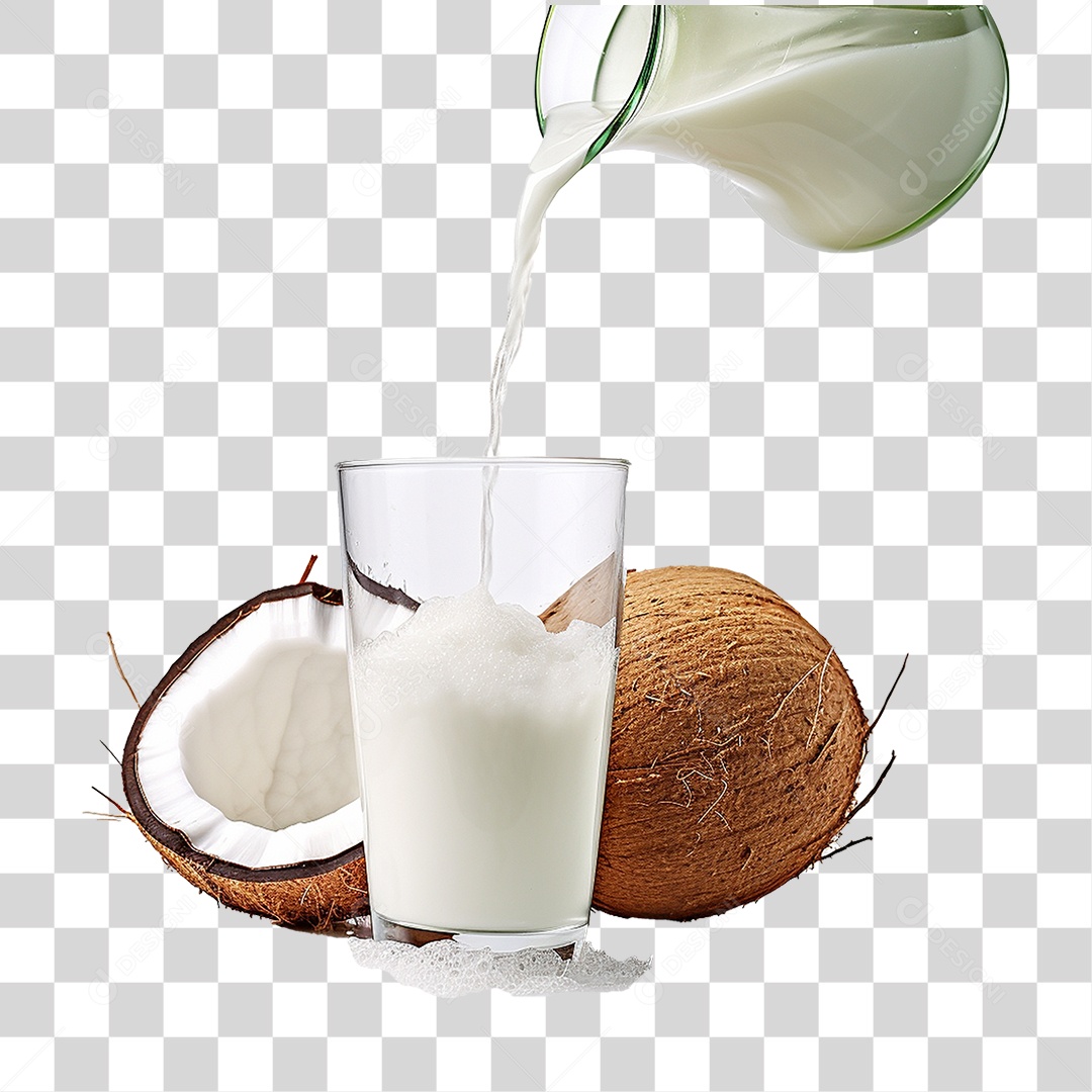 Fruta Coco Castanha PNG Transparente