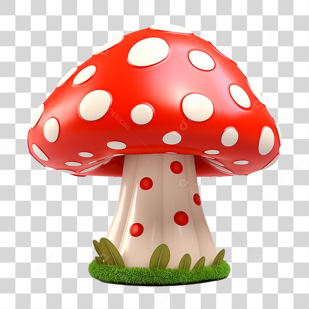 Cogumelo PNG Transparente