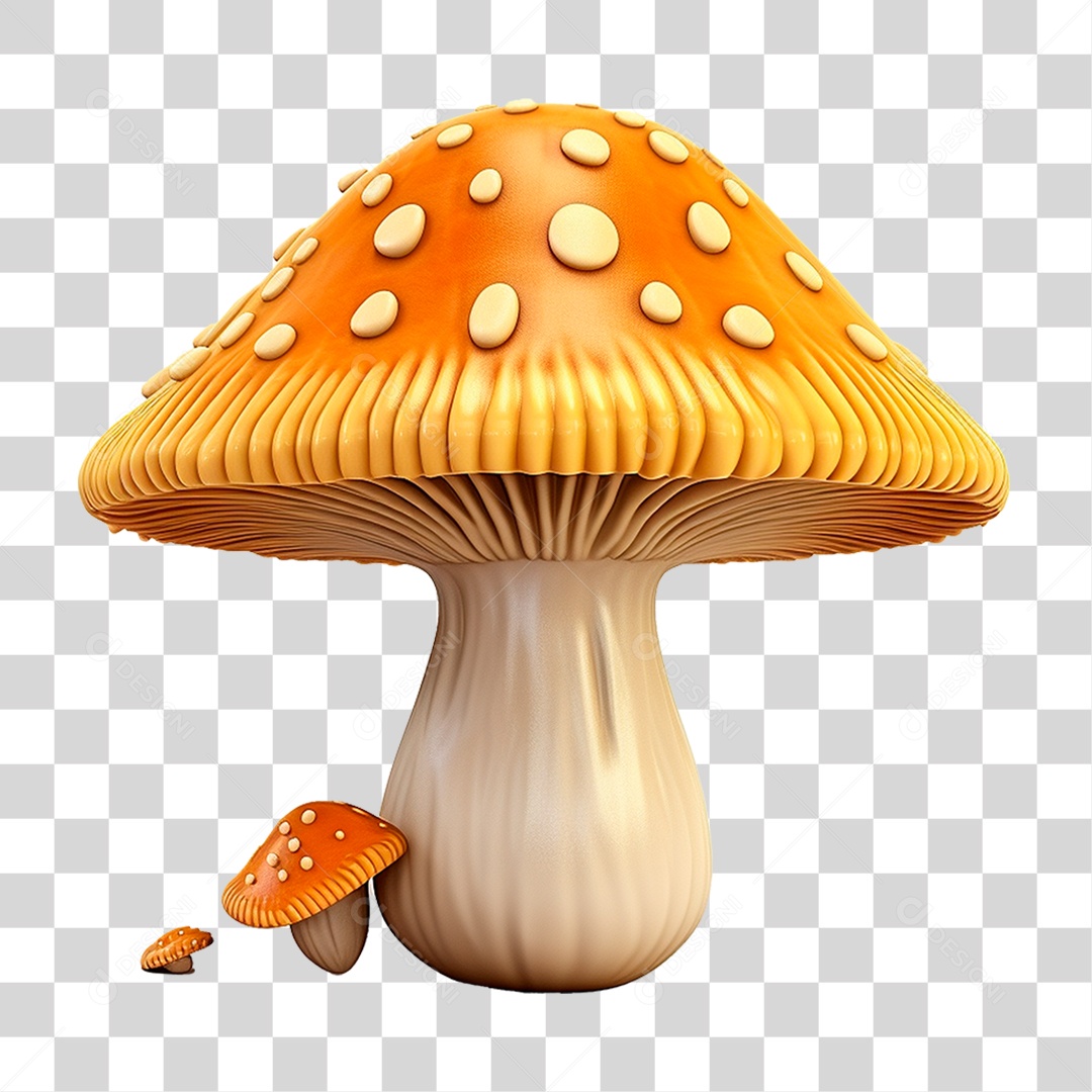 Cogumelo PNG Transparente