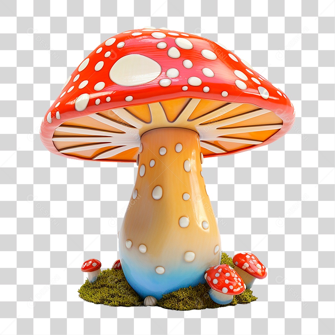 Cogumelo PNG Transparente