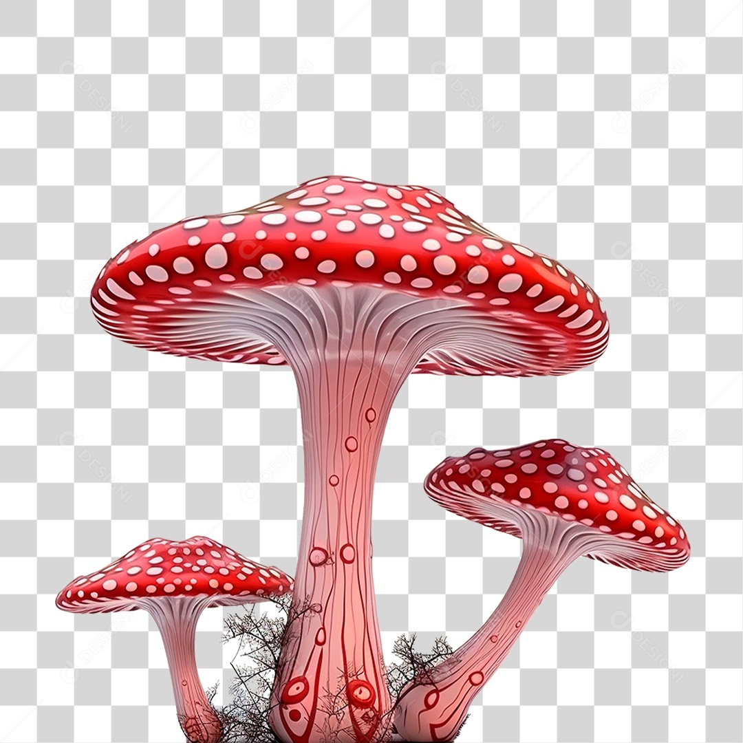 Cogumelo PNG Transparente