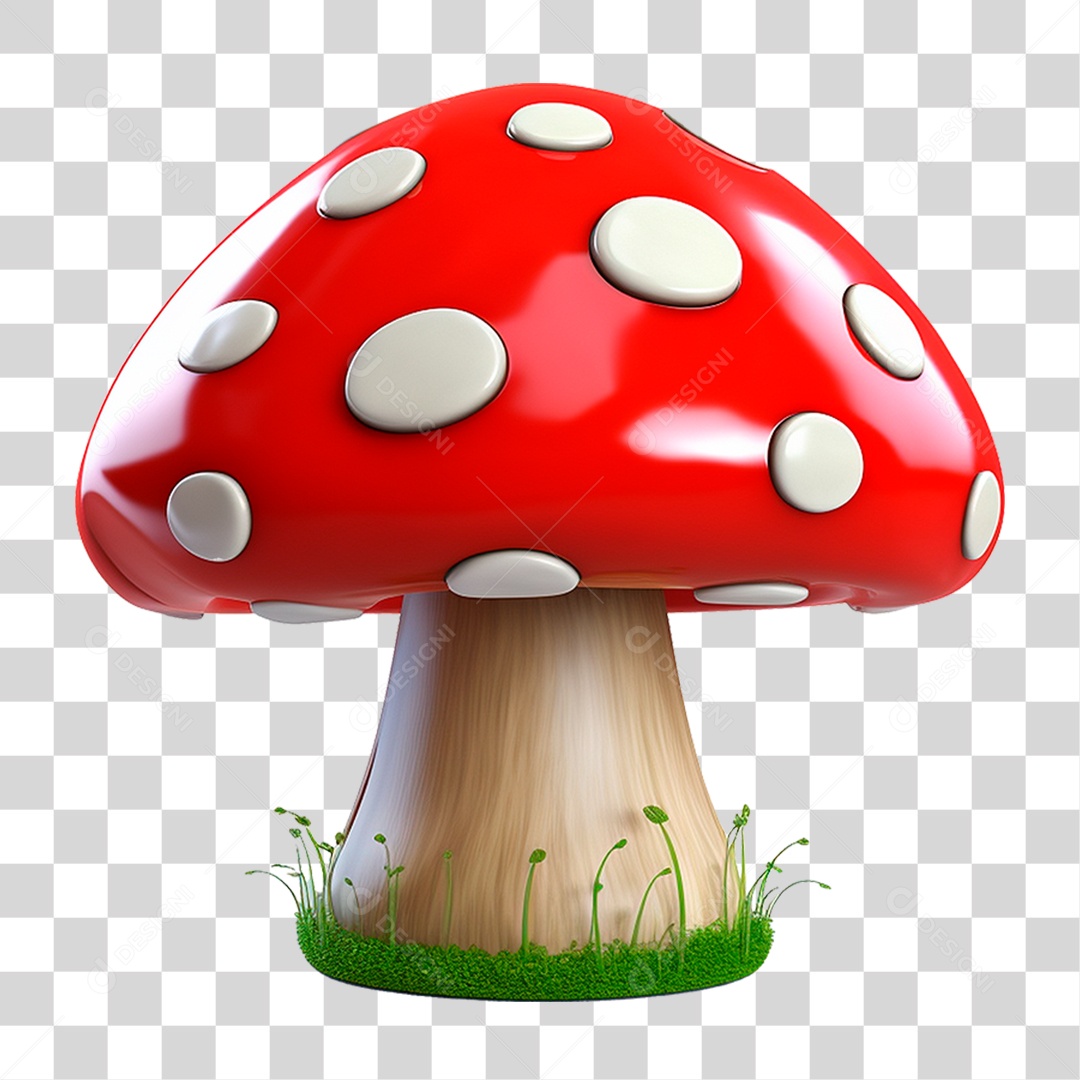 Cogumelo PNG Transparente