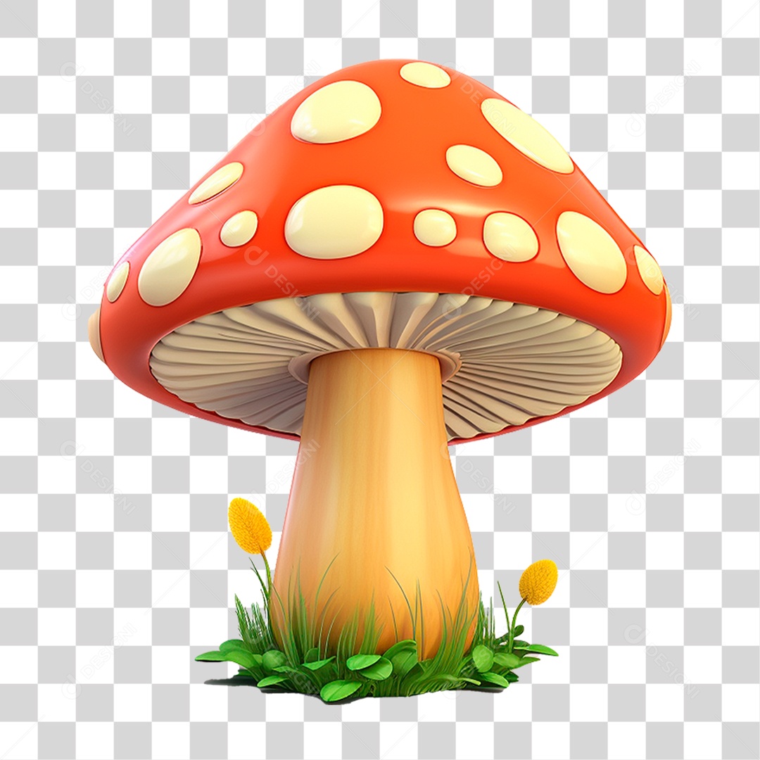 Cogumelo PNG Transparente