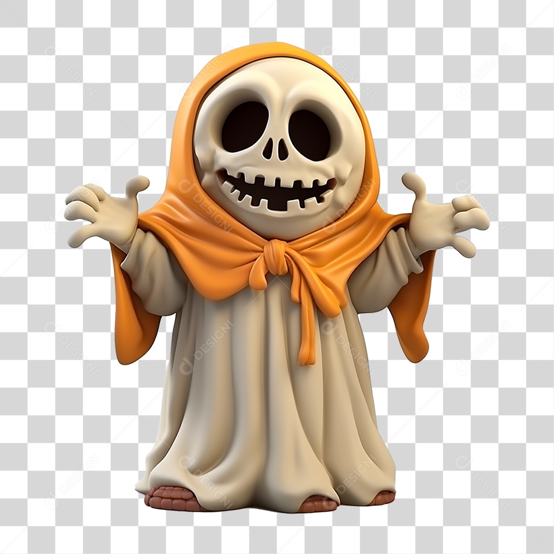 Fantasma de Halloween PNG Transparente