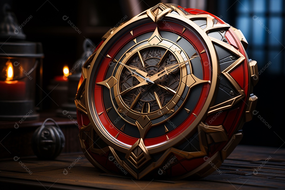 Um relógio imaginativo e cativante