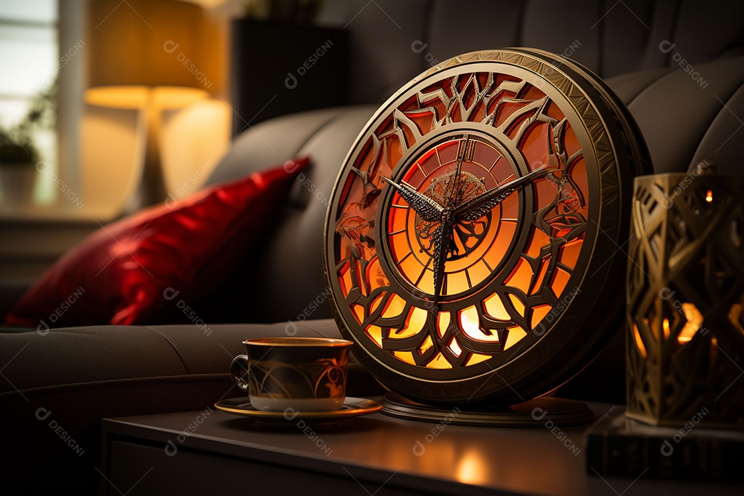 Um relógio imaginativo e cativante