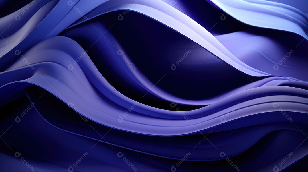 Moderno monocromático no estilo de tecido fluido fundo de onda digital