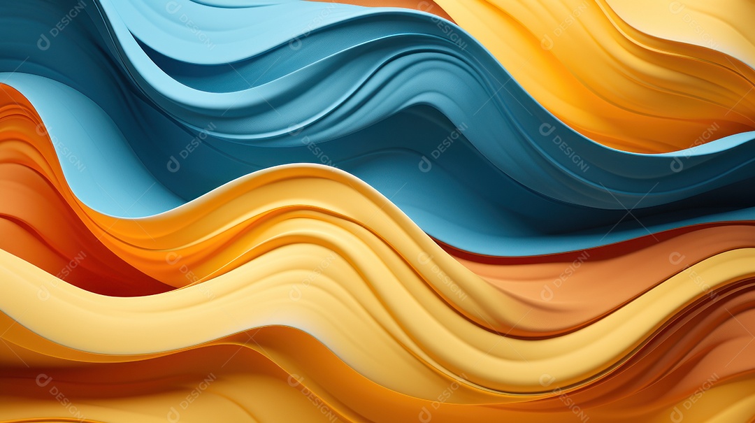 Moderno monocromático no estilo de tecido fluido fundo de onda digital