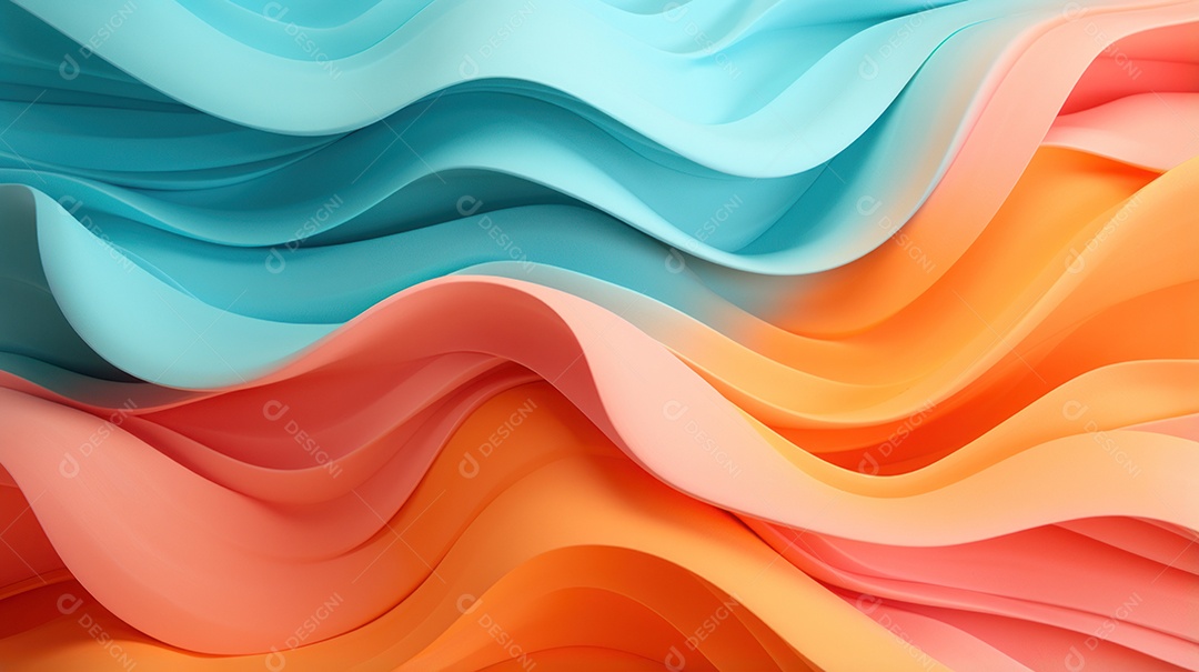 Moderno monocromático no estilo de tecido fluido fundo de onda digital