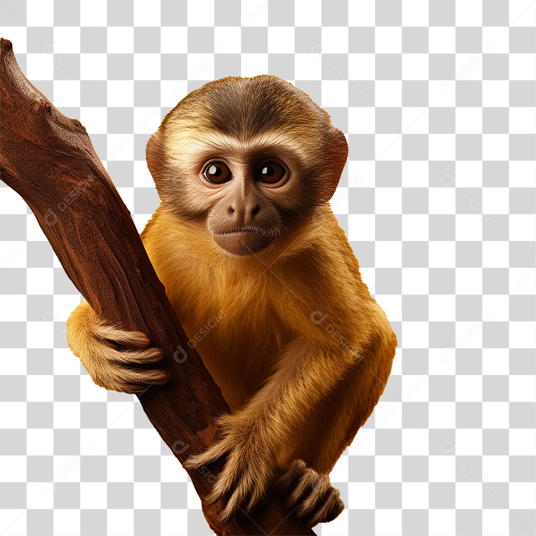 Animal Macaco PNG Transparente