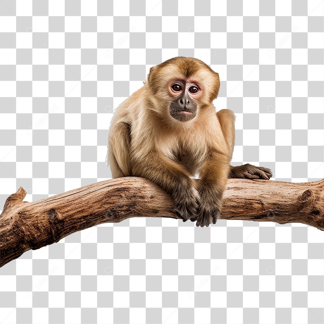 Animal Macaco PNG Transparente