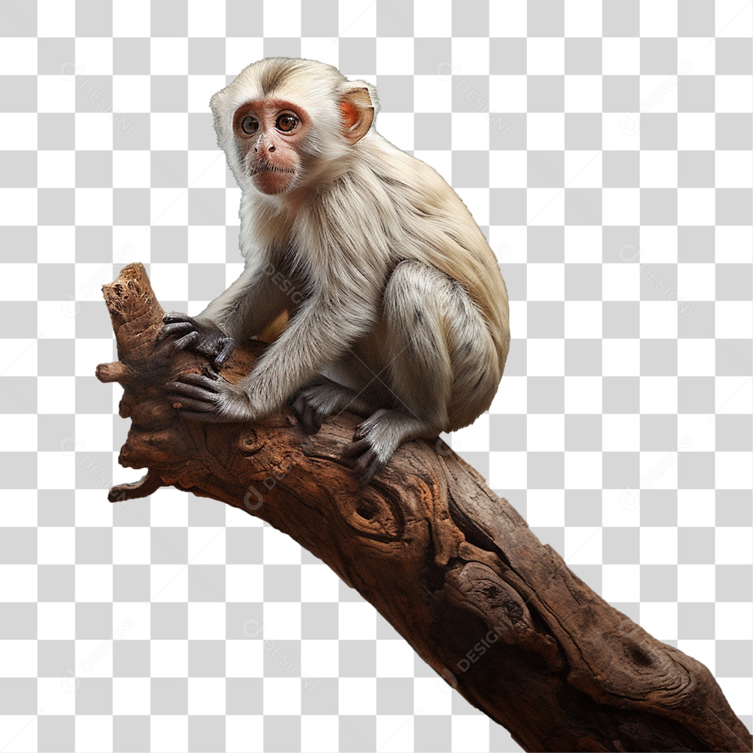 Animal Macaco PNG Transparente
