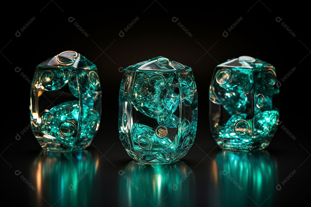 Cifrão feito de vidro