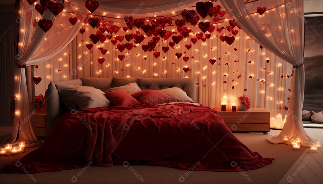 Quarto para casal no dia dos namorados