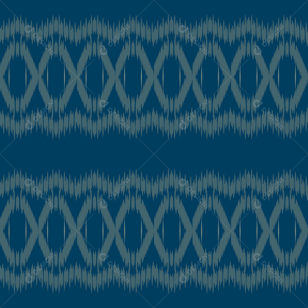 Padrão Tribal Ilustração Colorido Vetor EPS