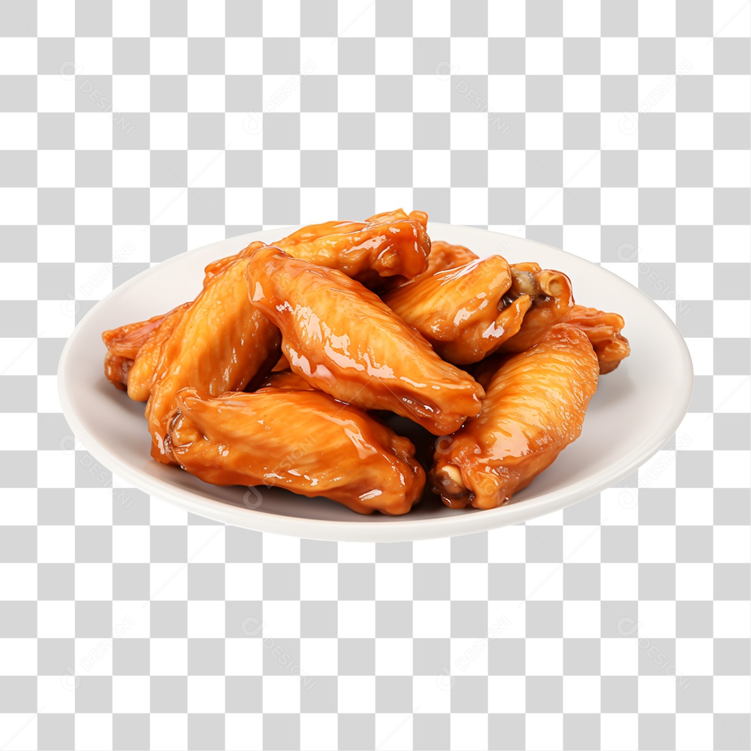Porção de Frango Frito PNG Transparente