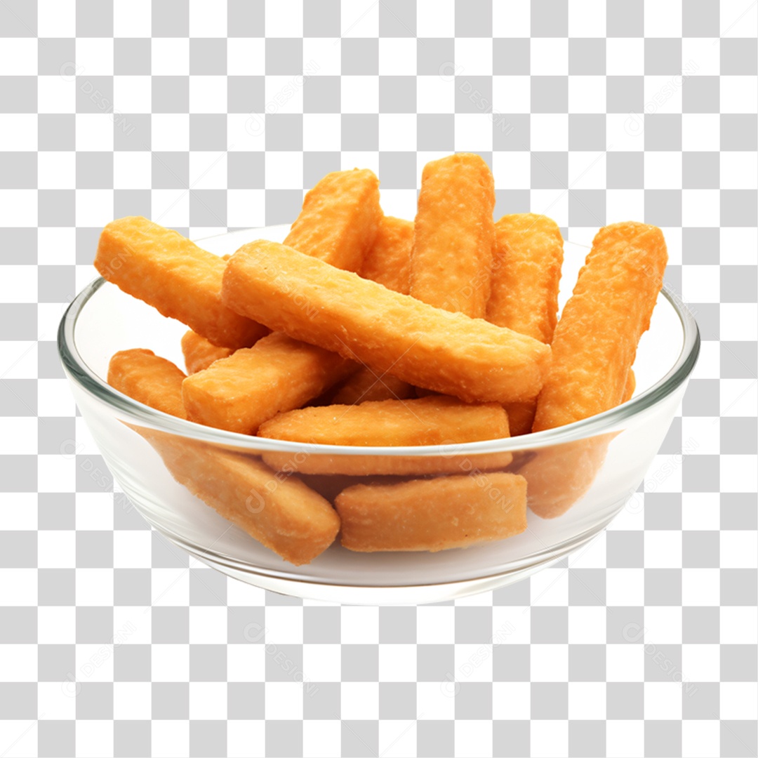 Porção de Frango Frito PNG Transparente