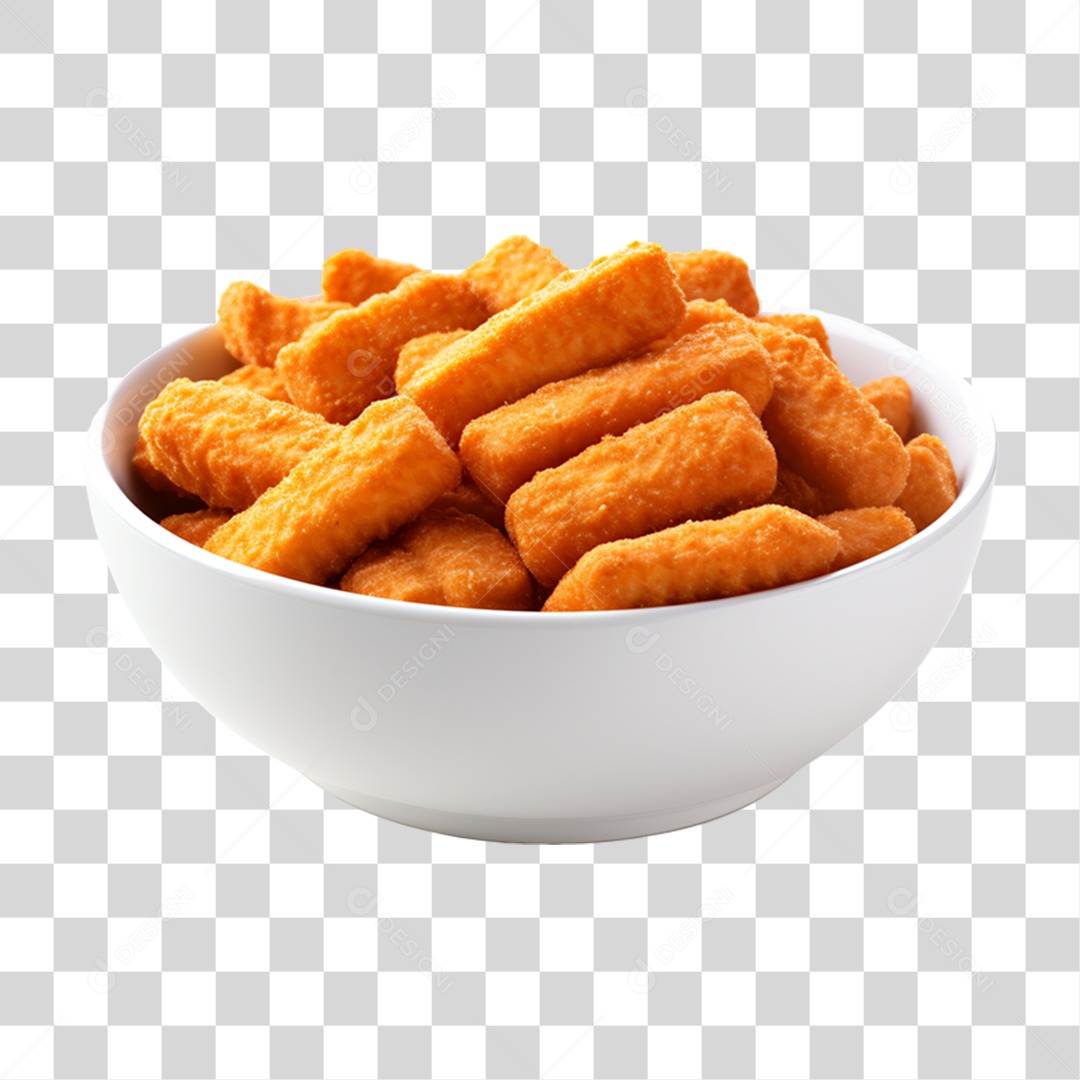 Porção de Frango Frito PNG Transparente