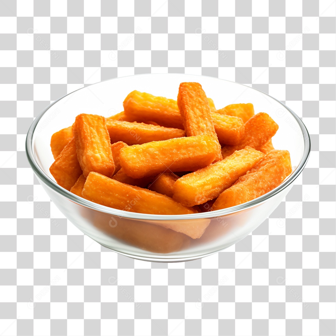 Porção de Frango Frito PNG Transparente