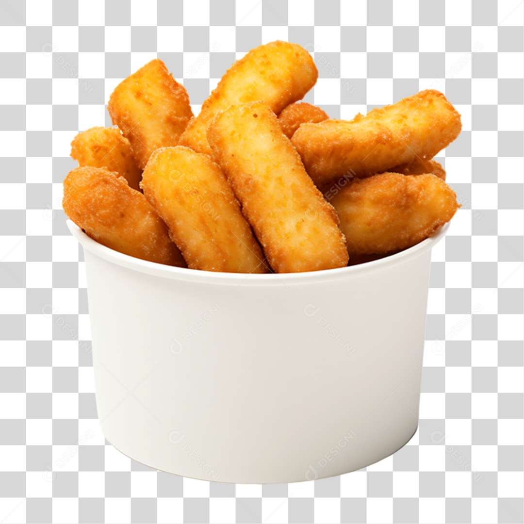 Porção de Frango Frito PNG Transparente