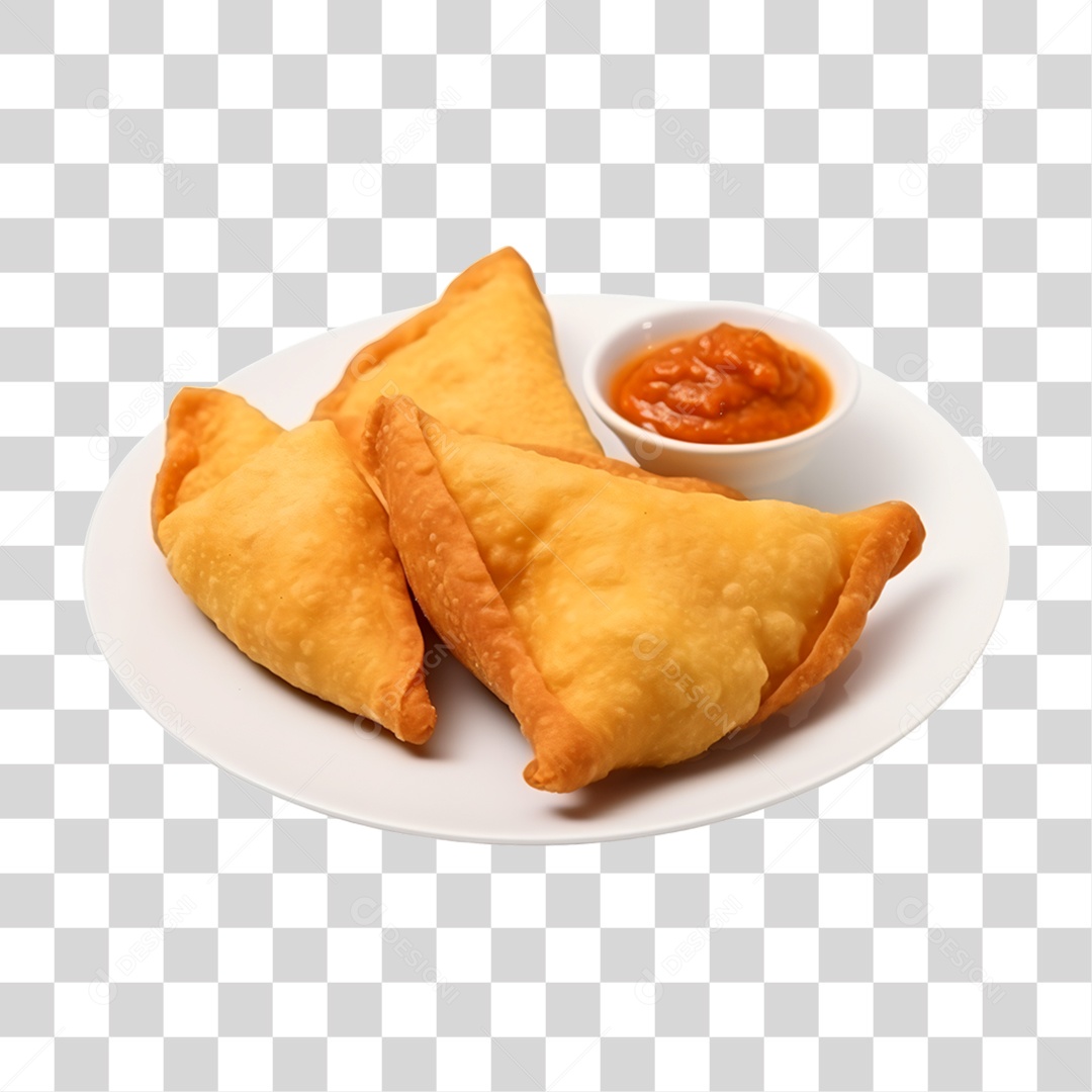 SAlgados Fritos PNG Transparente