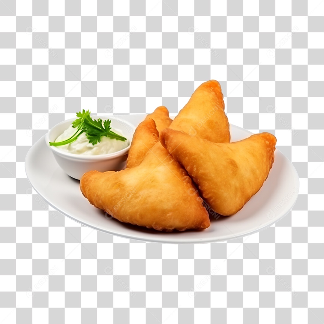 Salgados Fritos PNG Transparente