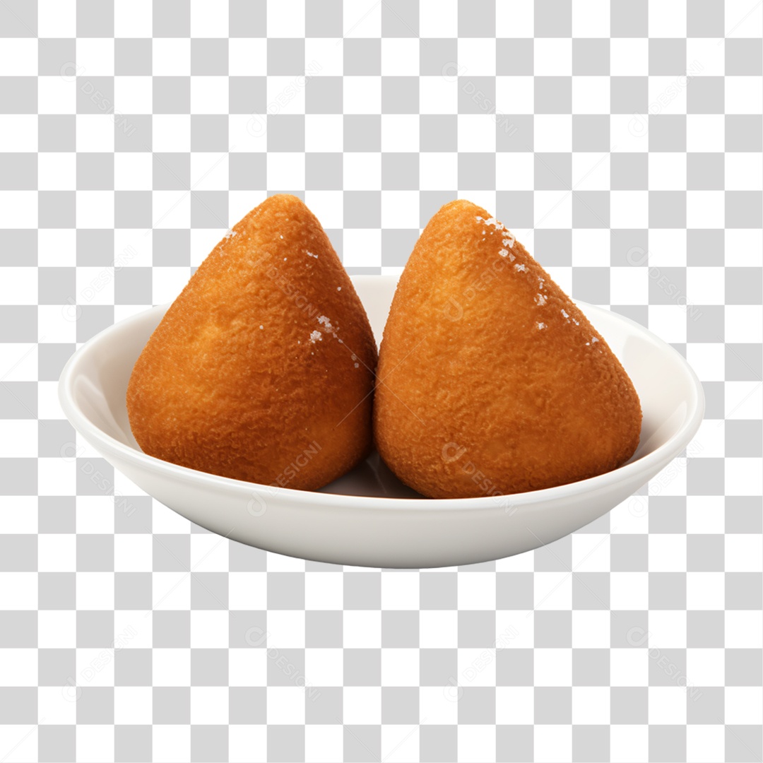 Porção de Salgados e Fritas PNG Transparente