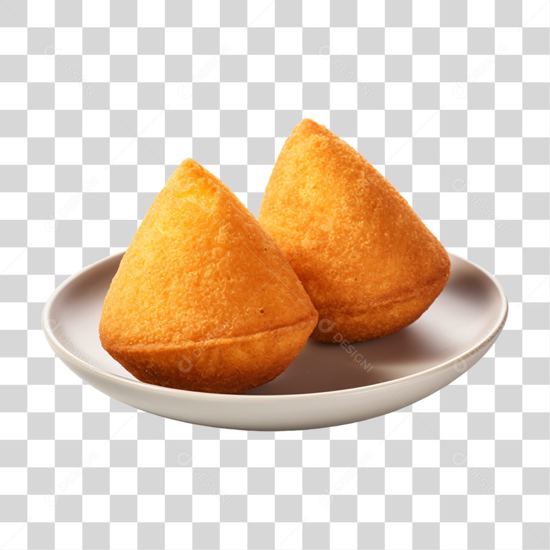 Porção de Salgados e Fritas PNG Transparente