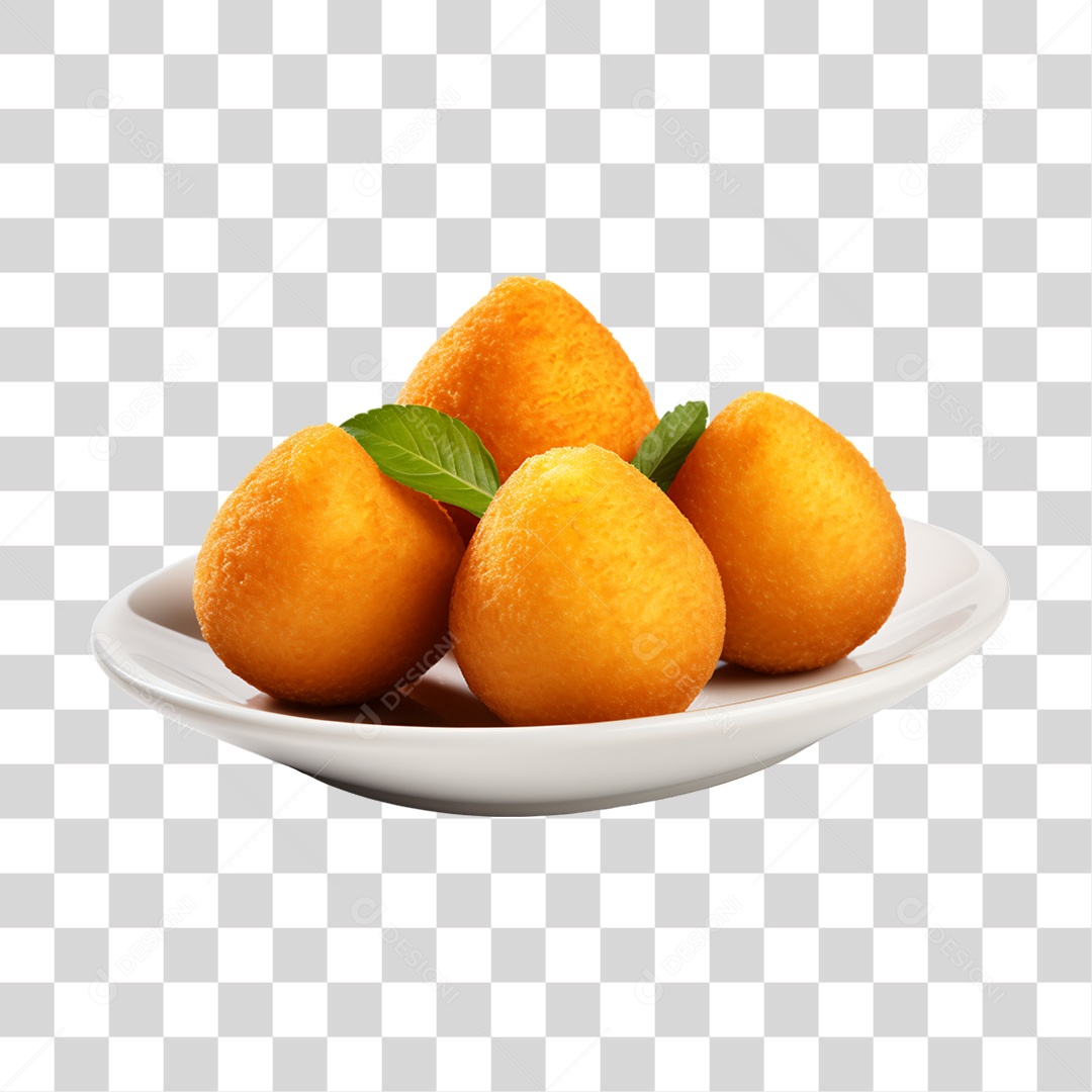 Porção de Salgados e Fritas PNG Transparente