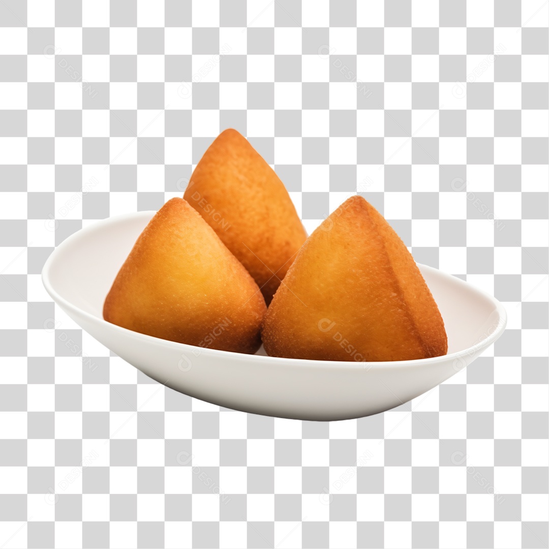 Porção de Salgados e Fritas PNG Transparente