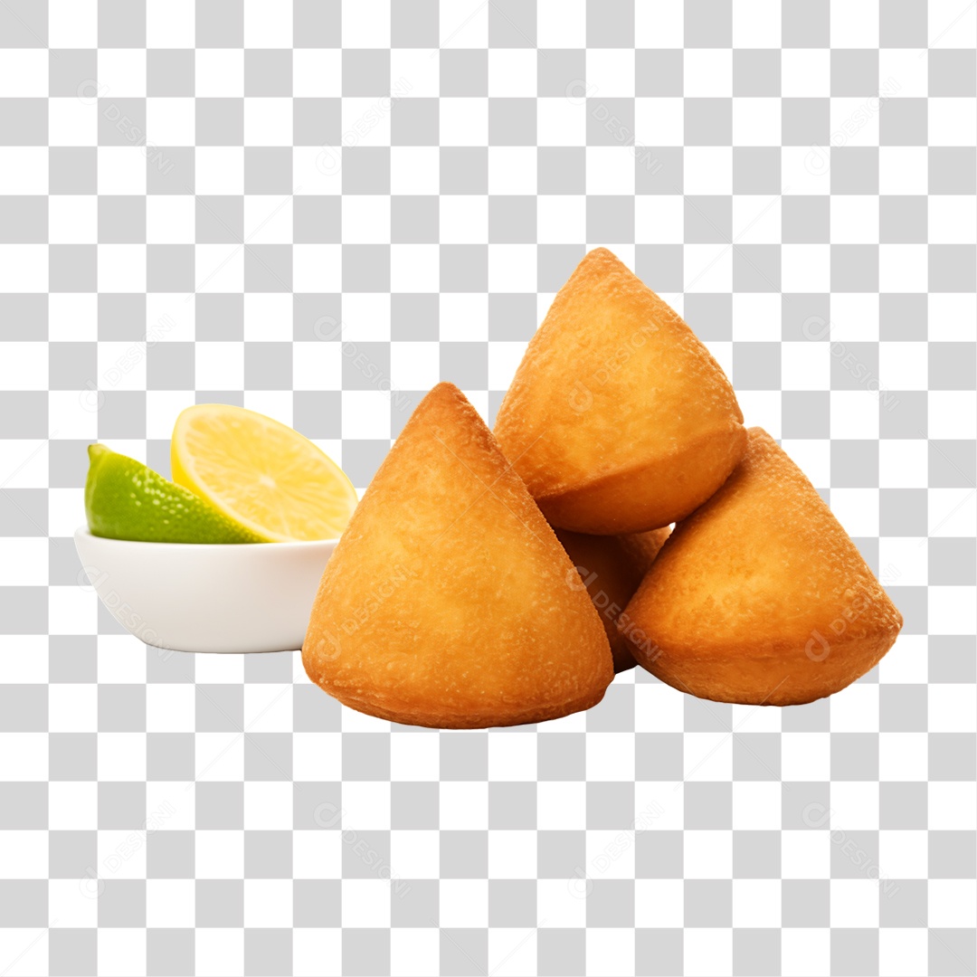 Porção de Salgados e Fritas PNG Transparente