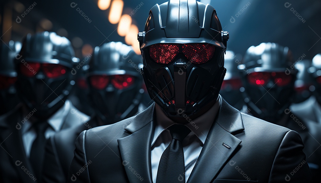 Hacker com capuz sobre fundo escuro