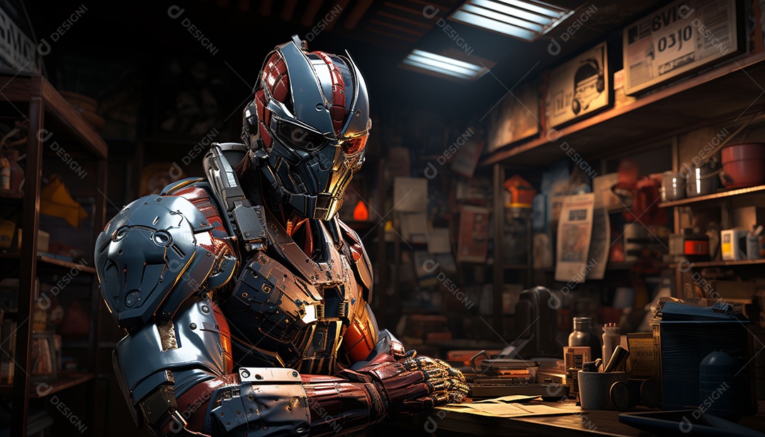 Hacker com capuz sobre fundo escuro