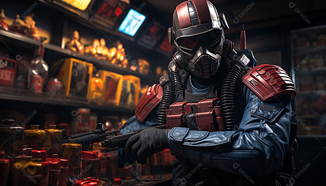 Hacker com capuz sobre fundo escuro