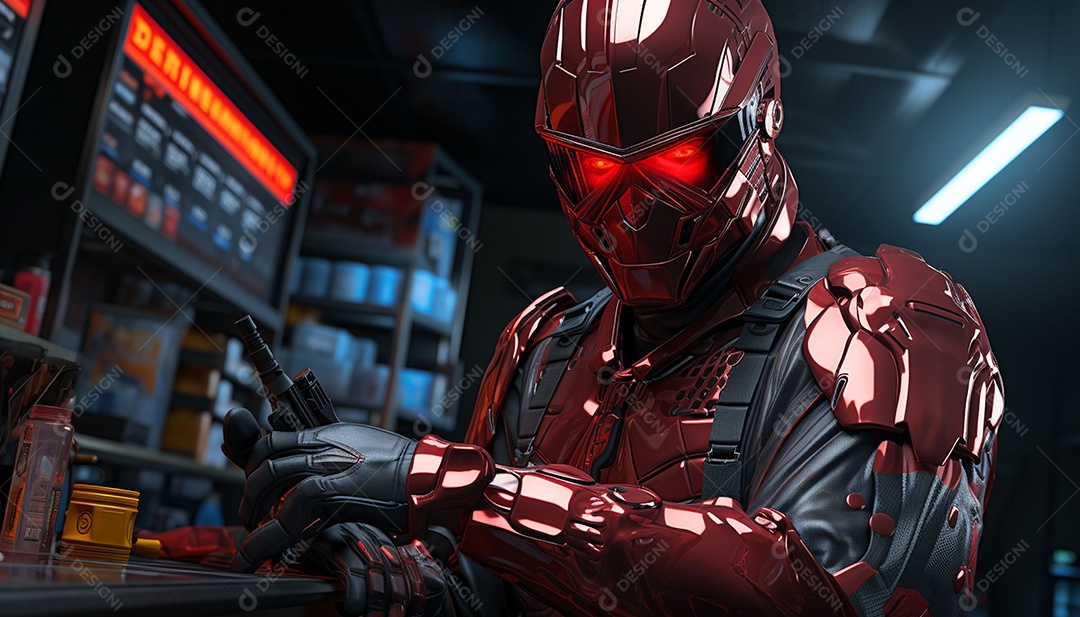 Hacker com capuz sobre fundo escuro