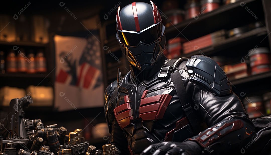 Hacker com capuz sobre fundo escuro