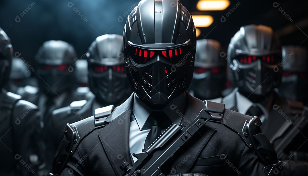 Hacker com capuz sobre fundo escuro