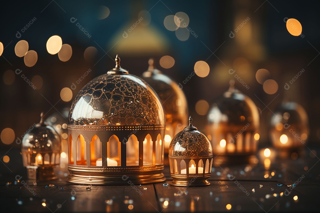 Bela mesquita islâmica