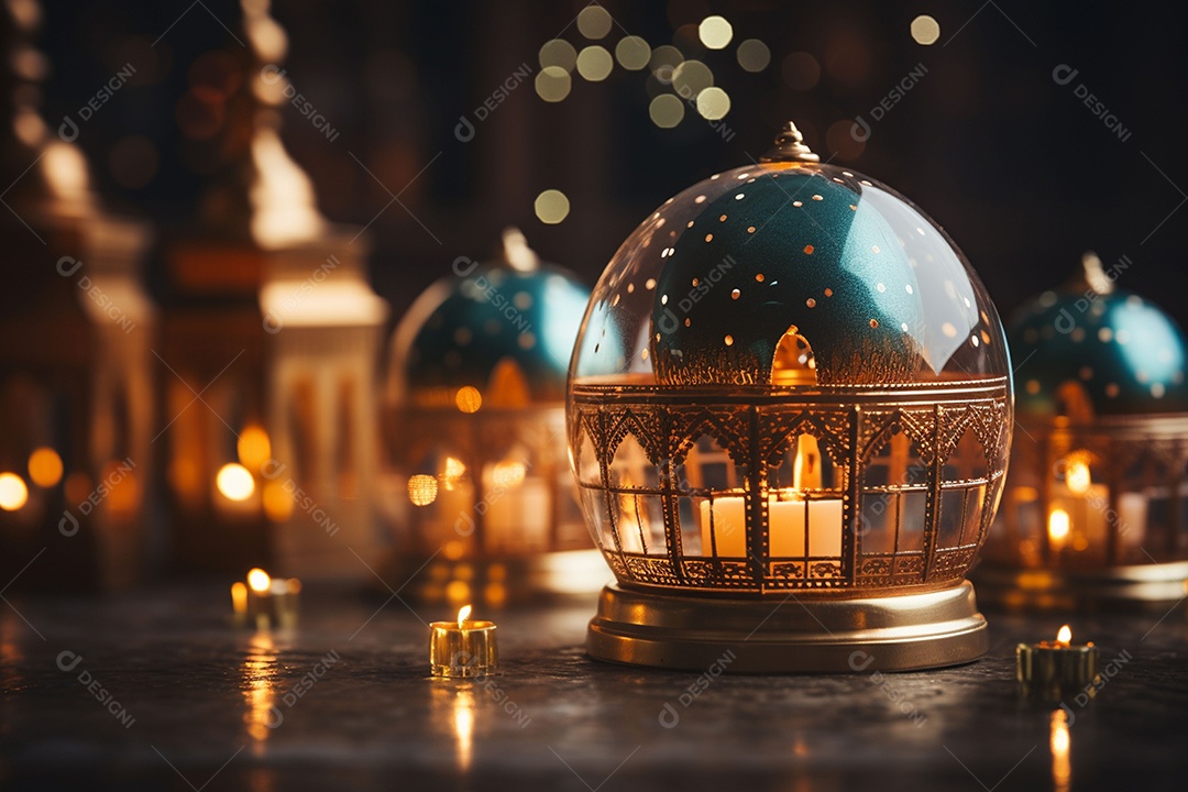 Bela mesquita islâmica