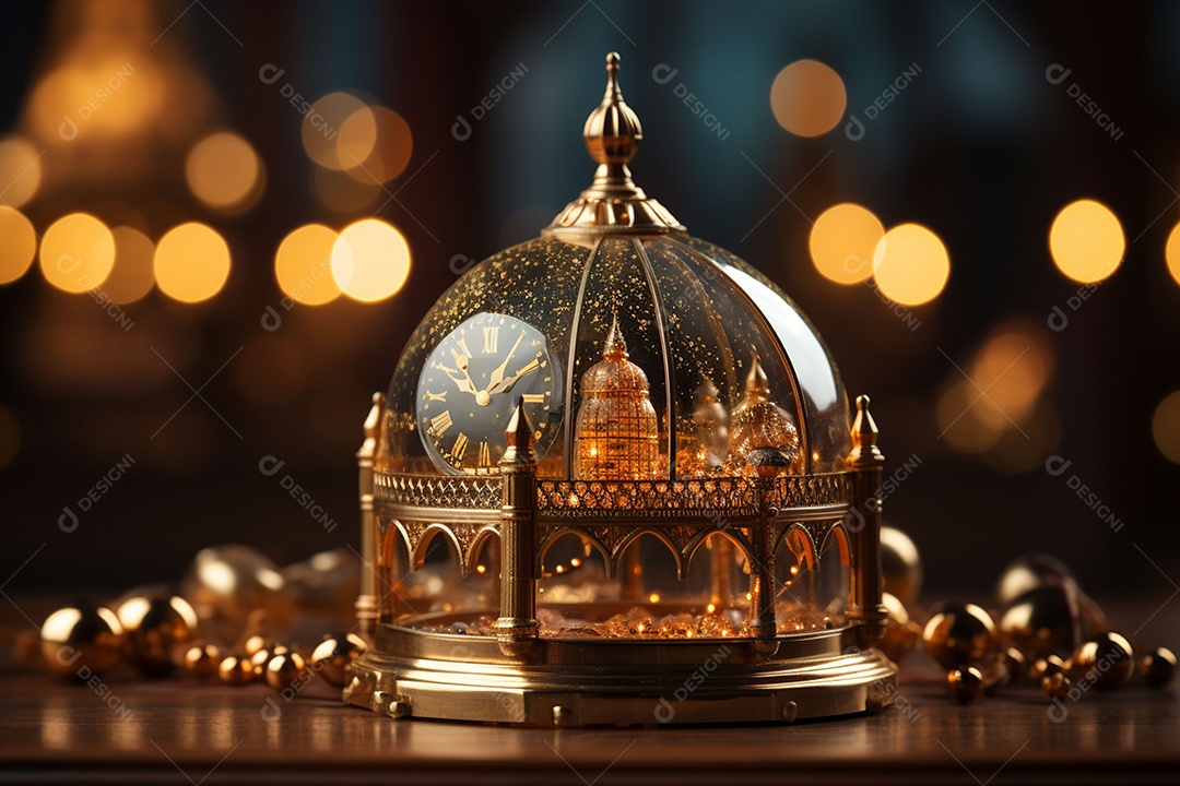 Bela mesquita islâmica