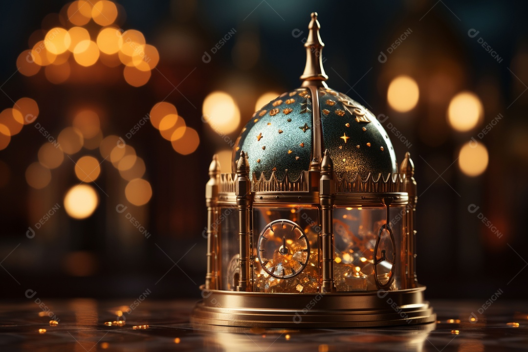 Bela mesquita islâmica