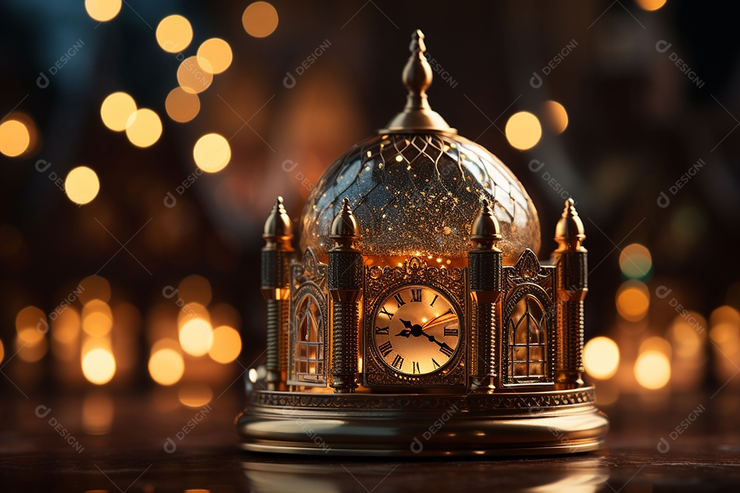 Bela mesquita islâmica