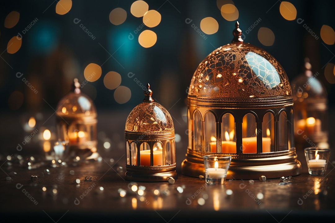 Bela mesquita islâmica