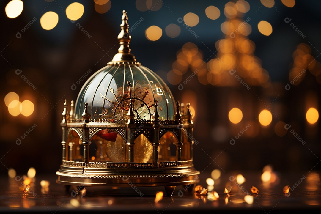 Bela mesquita islâmica