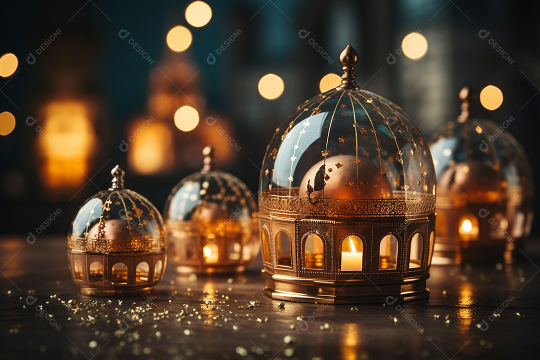 Bela mesquita islâmica