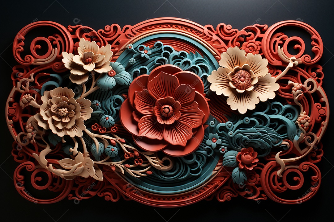 Uma Tapeçaria de cores e vida