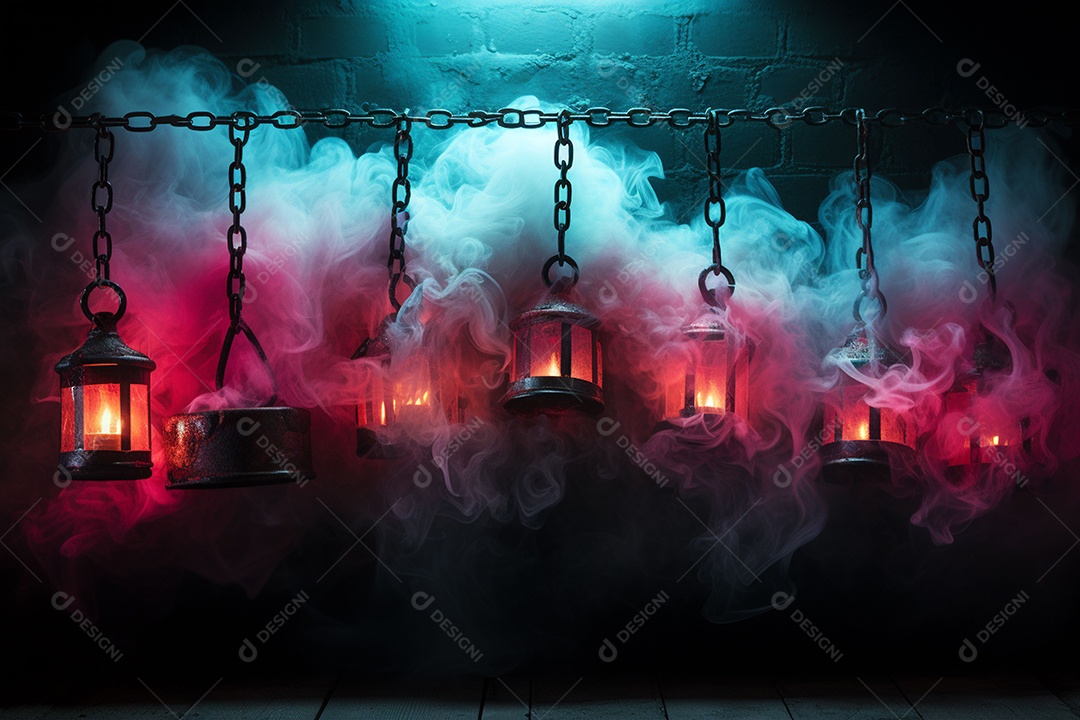 Luzes românticas com tema de celebração