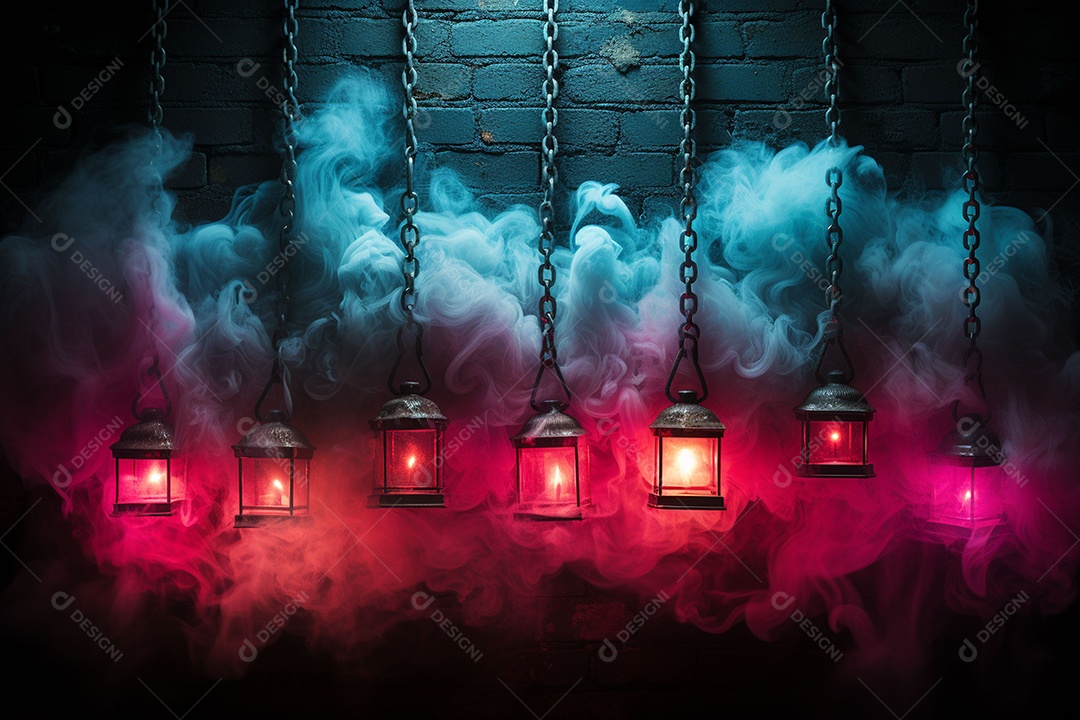 Luzes românticas com tema de celebração